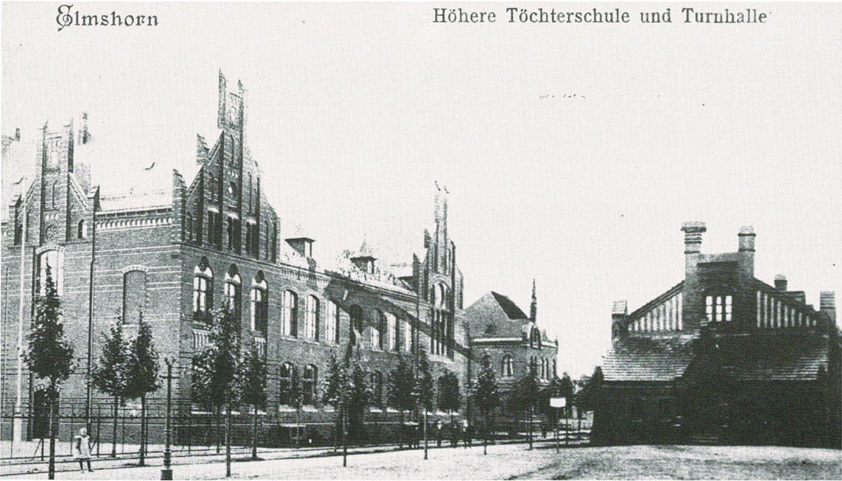 Höhere Töchterschule und Turnhalle