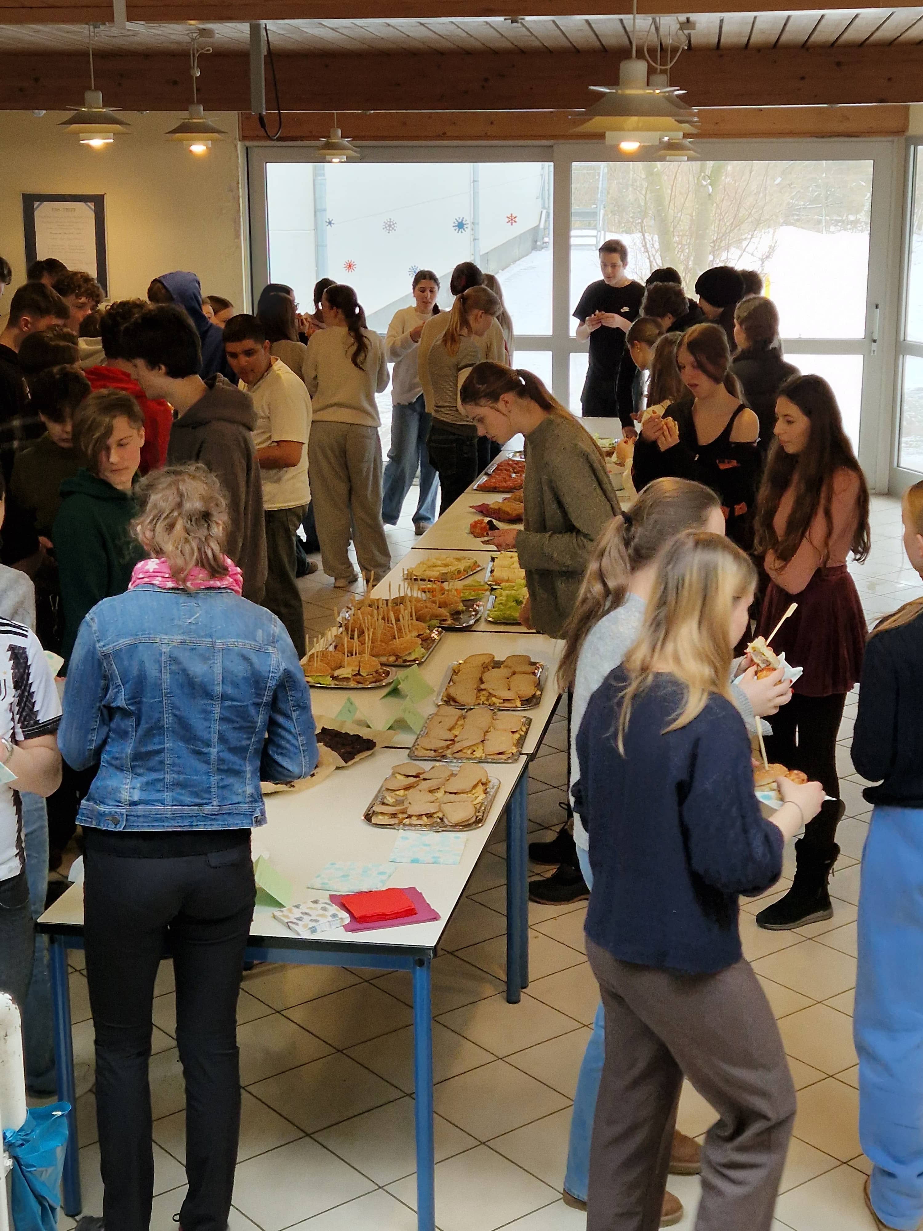 Das Buffet ist eröffnet!