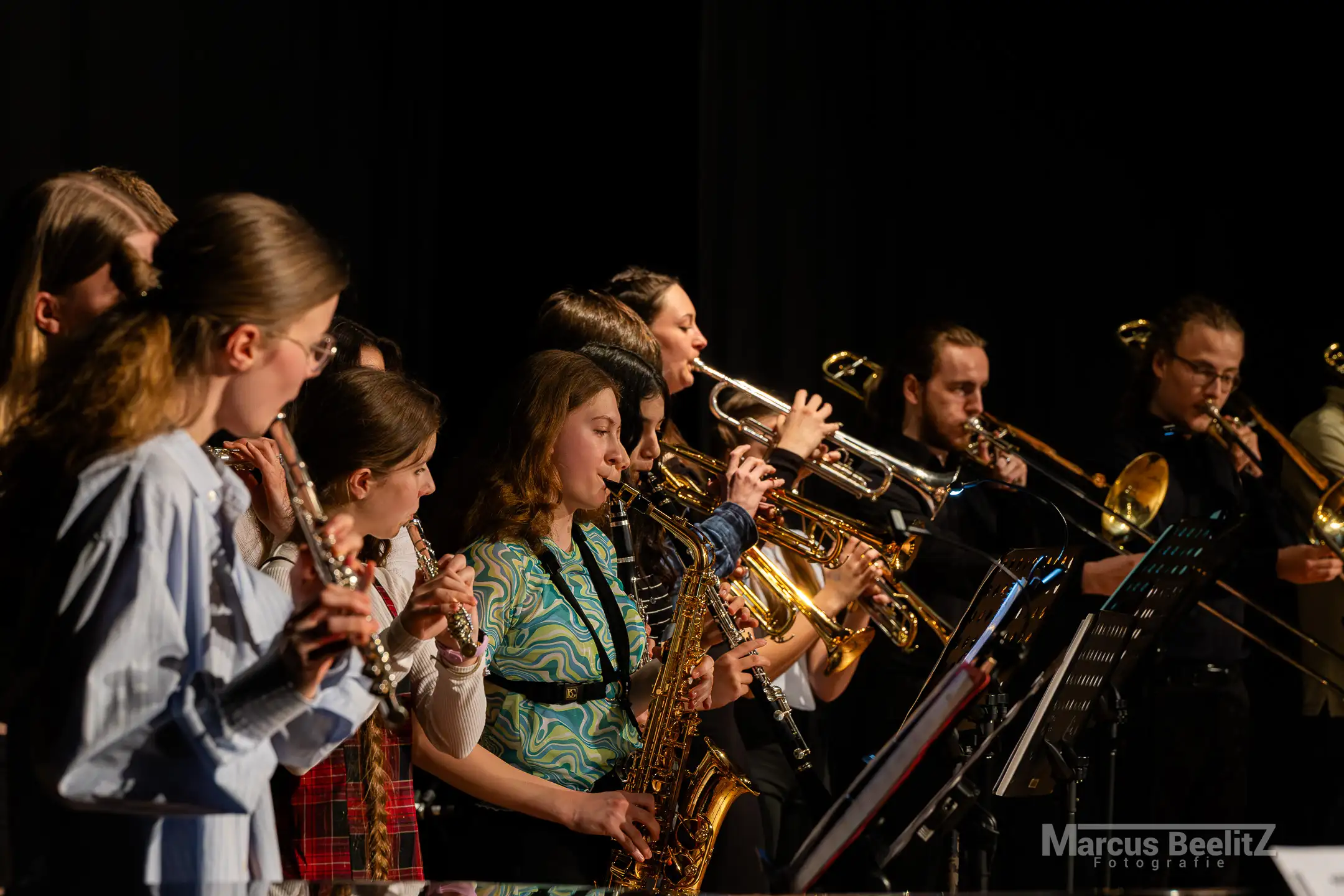 Blasorchester halbnah